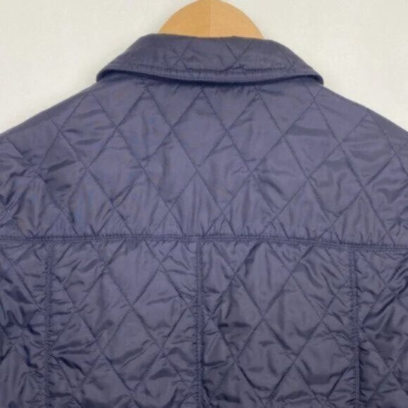 Rare Barbour x Liberty 6 Newark Floral Roses Quilt Jacket Coat 10UK Vintage - Picture 9 of 10